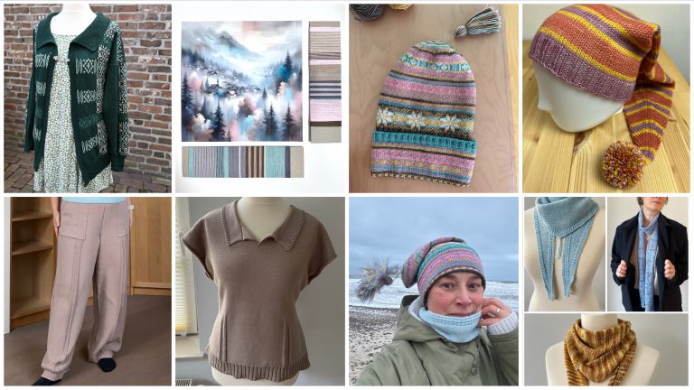 My (machine) knitting year, 2025