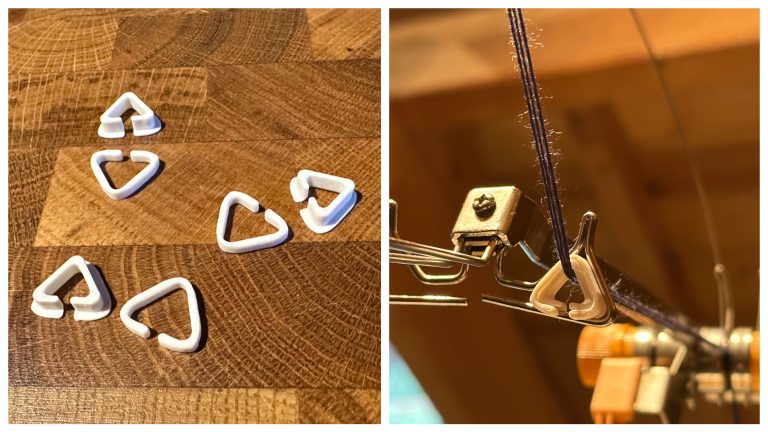 3D printed yarn tunnels